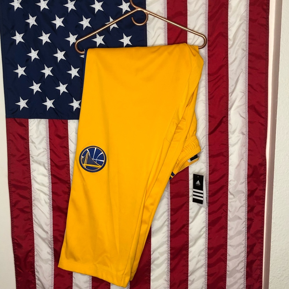 Adidas Golden State Warrior Tear Away WarmUp Pants